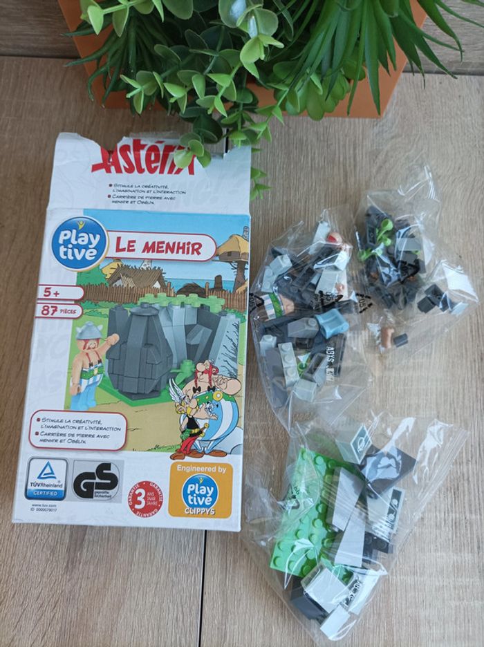 Jeu construction Le Menhir Playtive Astérix