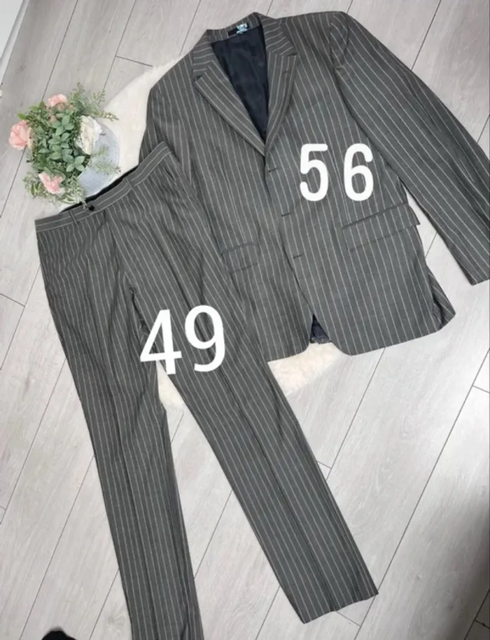 Ensemble de tailleur veste 56/pantalon 49