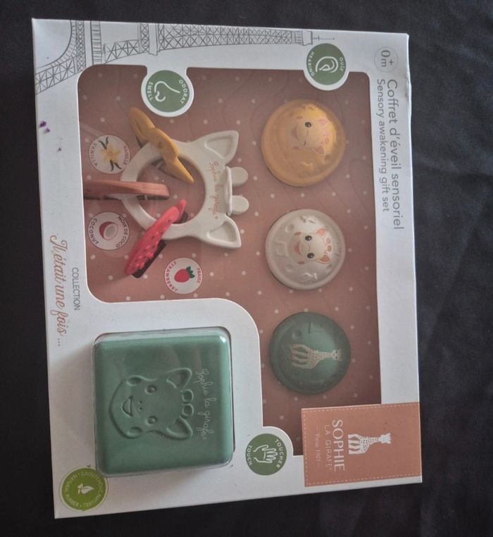 Coffret sensoriel girafe sophie - photo numéro 2