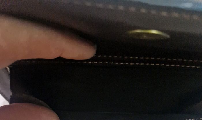 Sacoche / pochette en cuir Arthur et Aston  , marron - photo numéro 7