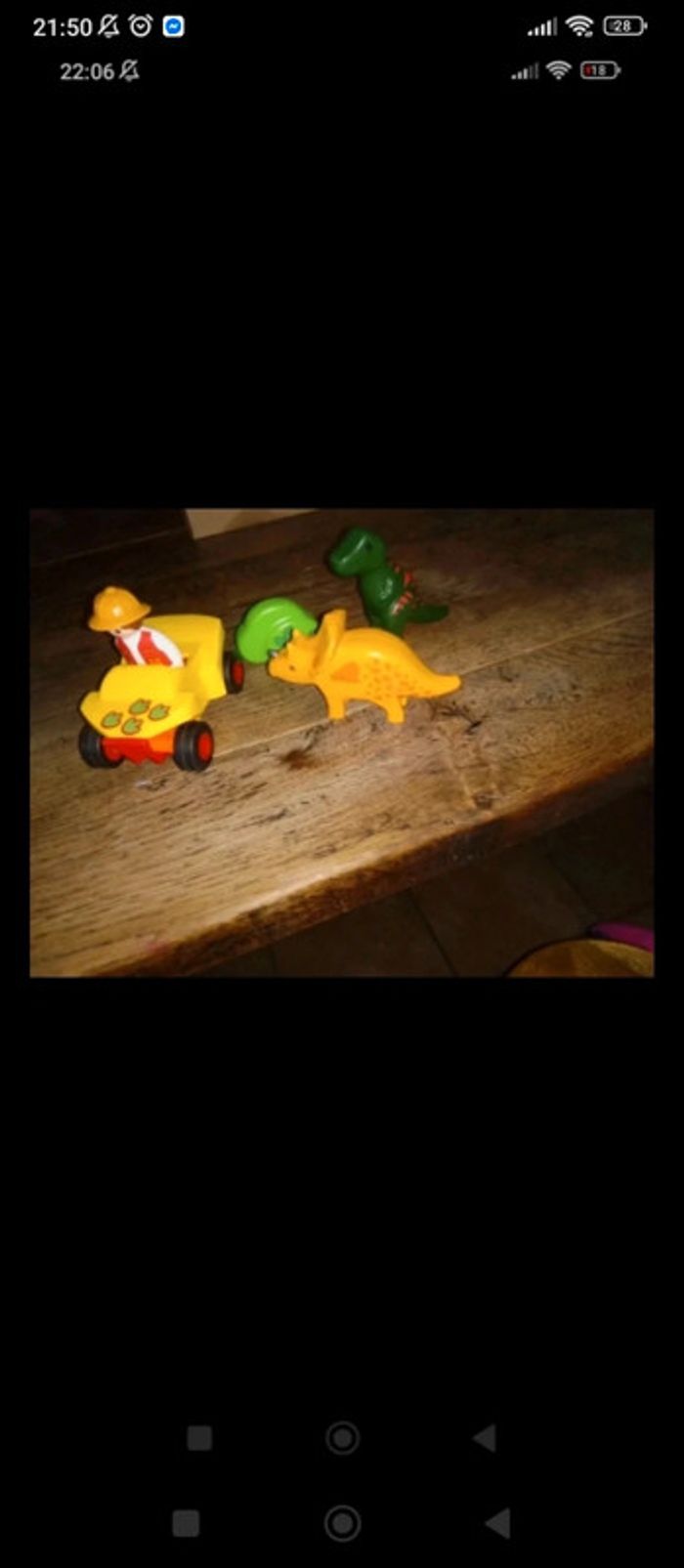 Playmobil 1.2.3 explorateur et dinosaures avec quad 9120