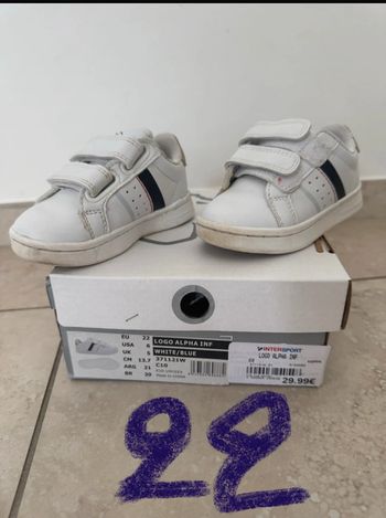 Basket bébé Kappa taille 22