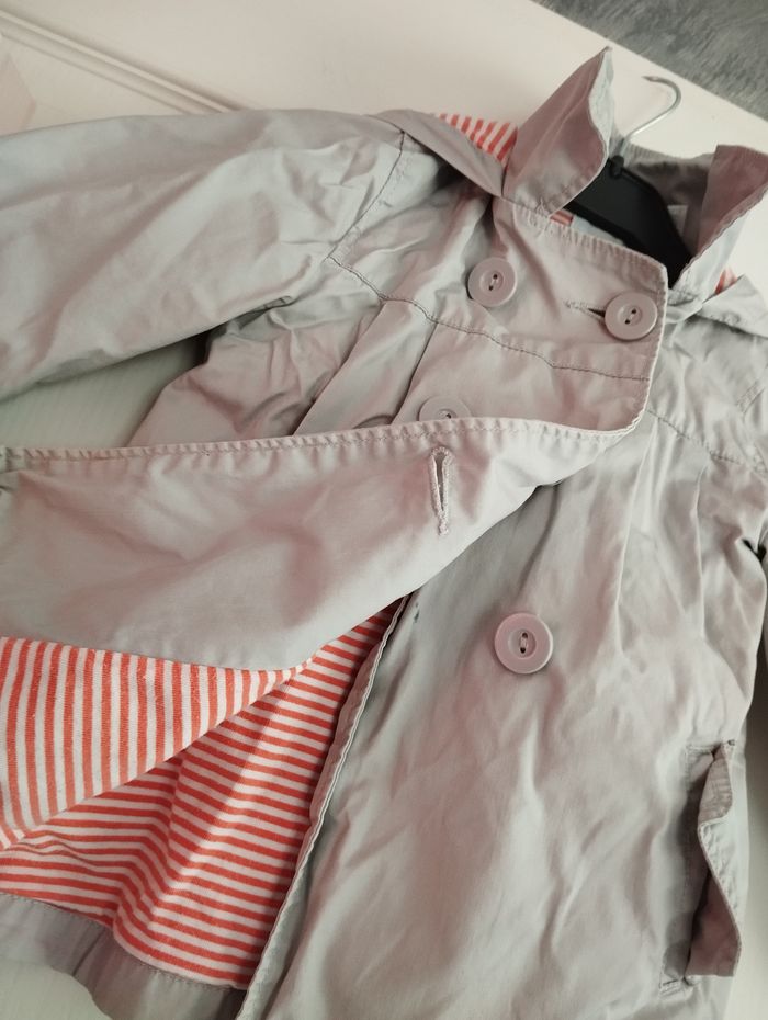* Imperméable gris clair T2A Obaïbi - photo numéro 2