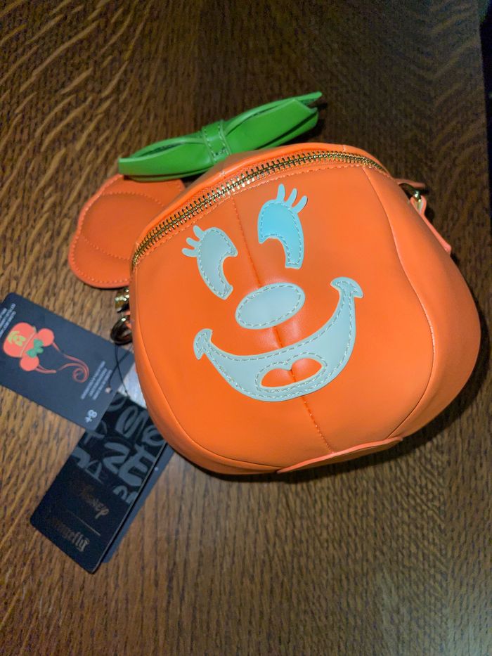 DISNEY - Citrouille Minnie Visage Rayonnant- Sac Bandoulière SUM23