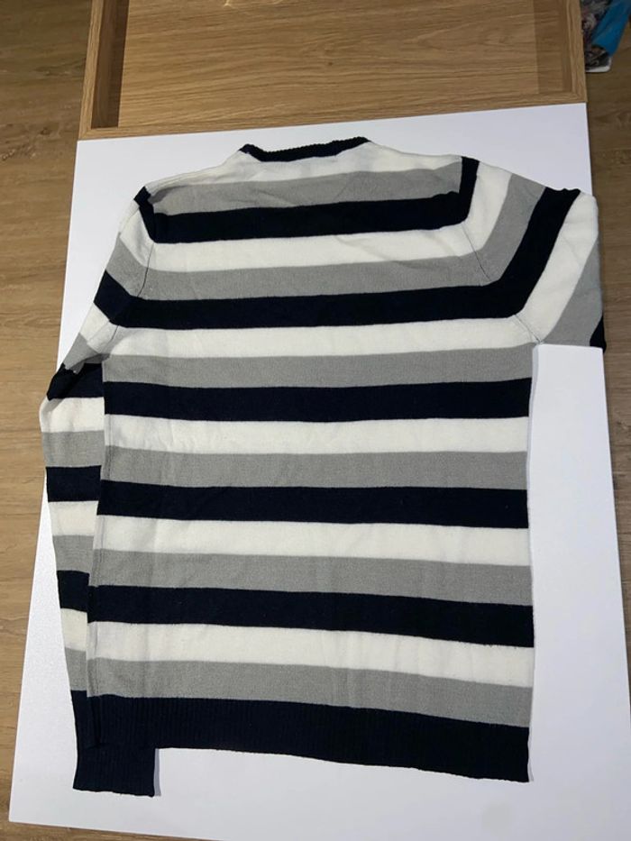 Pull rayé homme - photo numéro 2