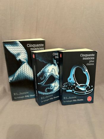 Lot 3 livres cinquante nuances fifty shades