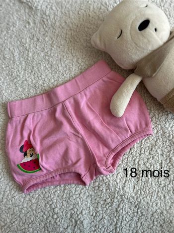Short fille 18 mois