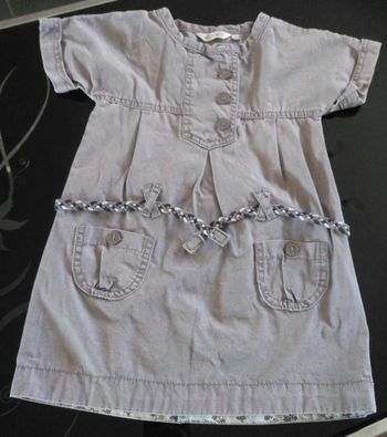 Robe petites manches kid kanaï 3 ans
