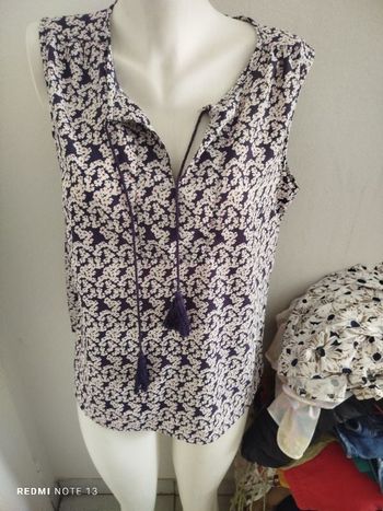 #kytie44femme. Chemise blouse sans manche taille 44