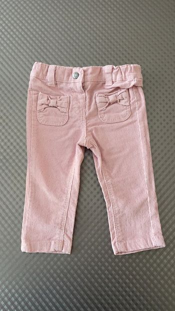 Pantalon rose strass 6 mois