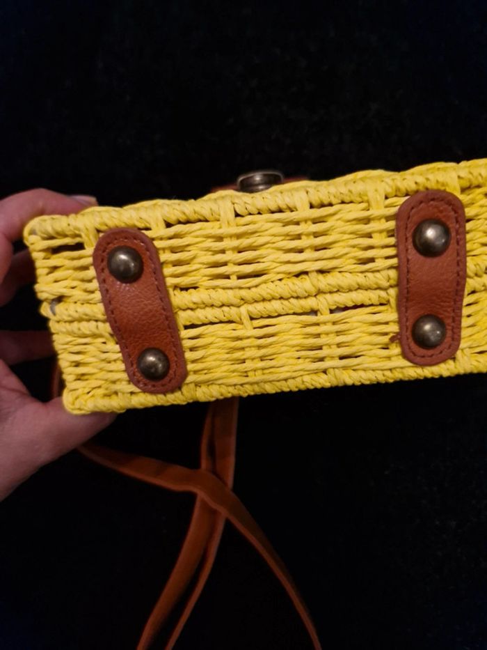 Sac à main en rotin - photo numéro 5