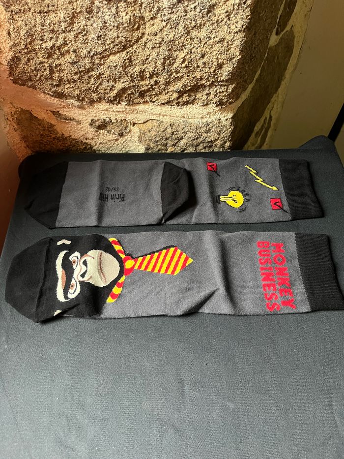 Chaussettes rigolotes 39/42 Neuf - photo numéro 5
