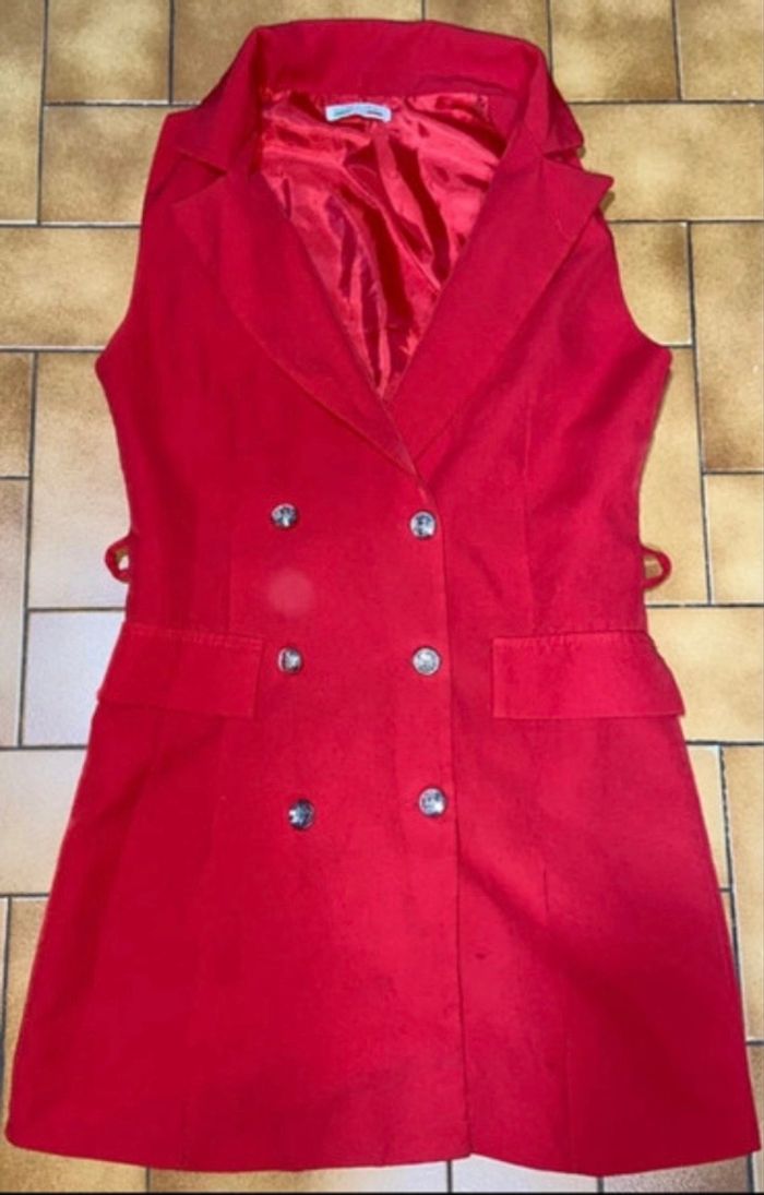 Este robe blazer rouge s - photo numéro 2