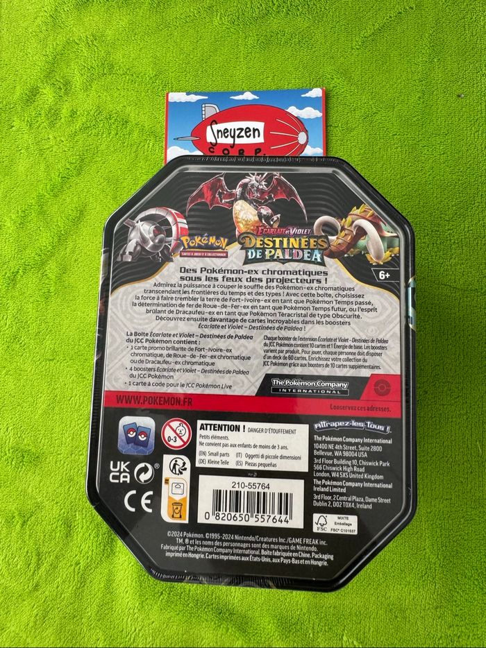 Pokébox Dracaufeu Ex Déstinées De Paldéa EV4.5 Neuf et Scellé - photo numéro 5