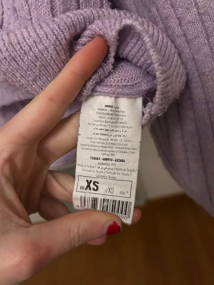 Cardigan violet Pimkie – XS - photo numéro 3