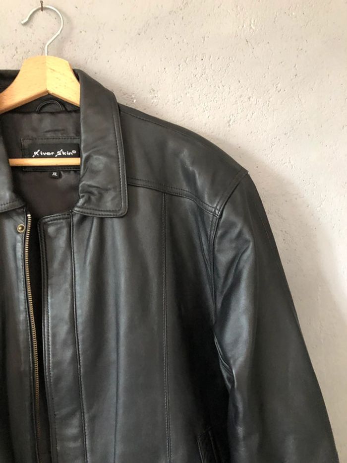 Veste 100% cuir taille XL 👔 - photo numéro 2