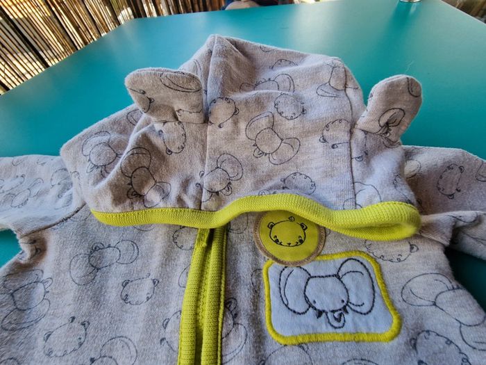 Combinaison avec capuche oreilles - taille 6 mois - Orchestra - photo numéro 6