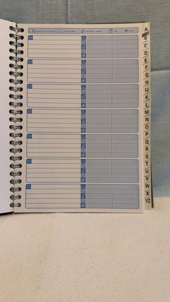 Répertoire à spirale Oxford A5 14,8 cm x 21 cm 72 pages - photo numéro 2
