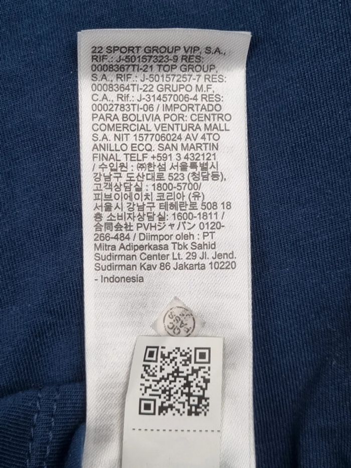T-shirt Tommy Jeans – Neuf sans étiquette-Bleu marine – Taille S Femme (mesures en photos) - photo numéro 9