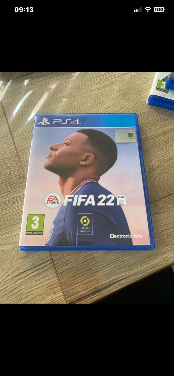 Jeu PS4 fifa 22