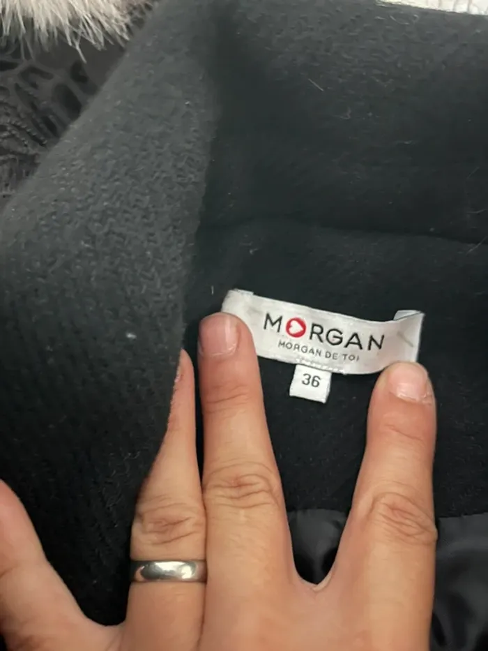Manteau Morgan noir / 202-Grey.n - photo numéro 4