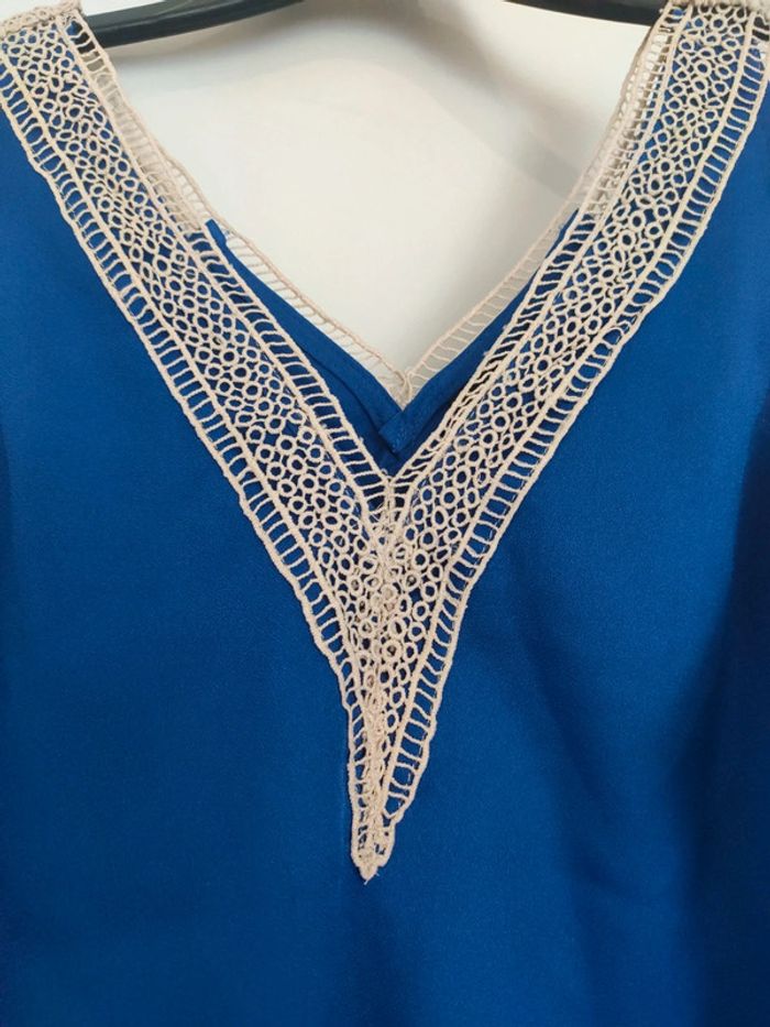 Joli débardeur bleu - photo numéro 2