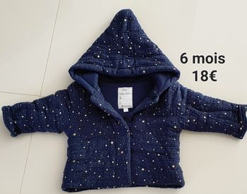 Manteau vertbaudet 6 mois