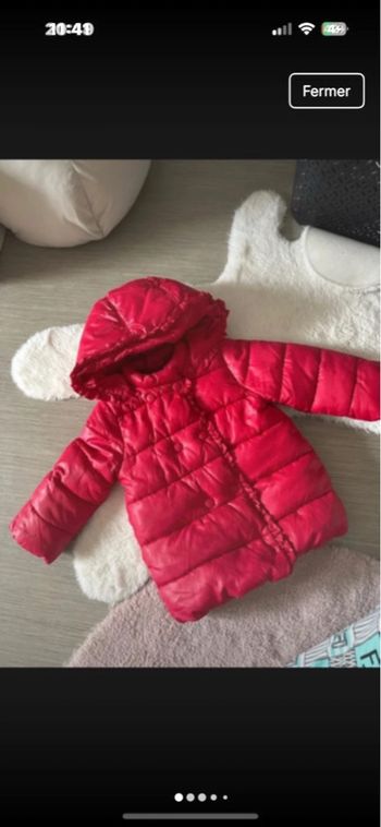 Doudoune mayoral hiver bien chaude quasi neuve