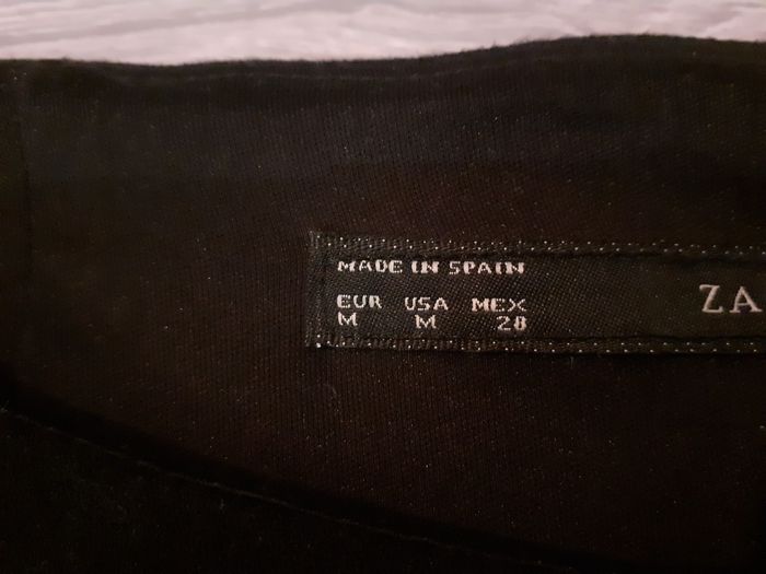 Robe noire zara - photo numéro 2