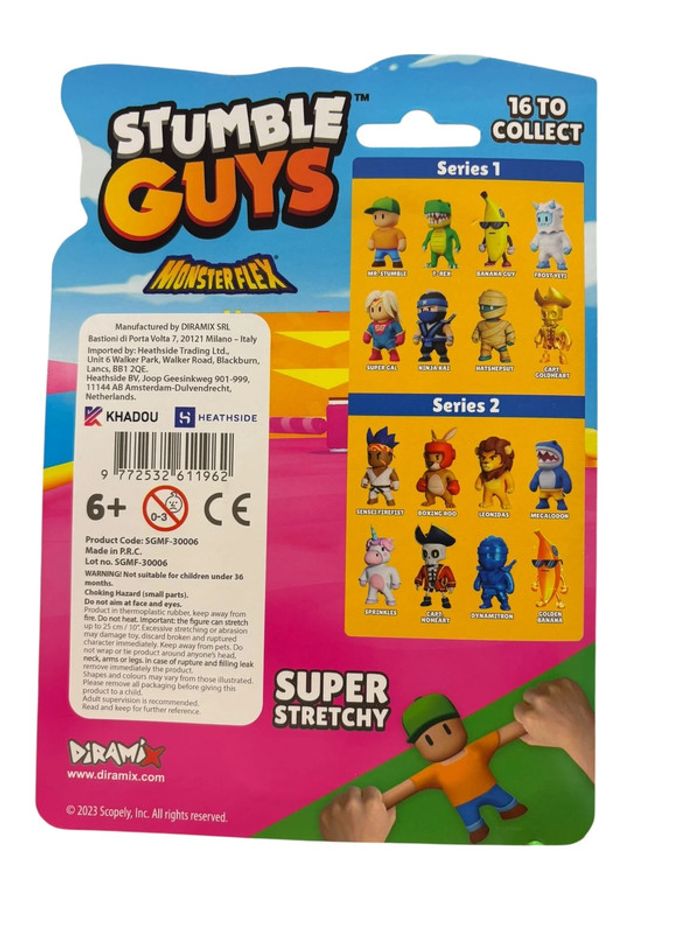 Figurine Stumble Guys Monster Flex Mr.Stumble Diramix neuf - photo numéro 2