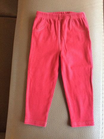 Jegging rouge 2 ans