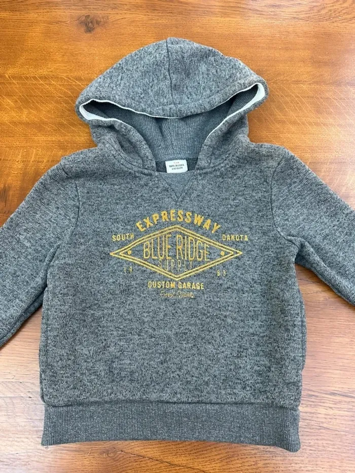 Sweat gris tape à l’œil 4 ans - photo numéro 3