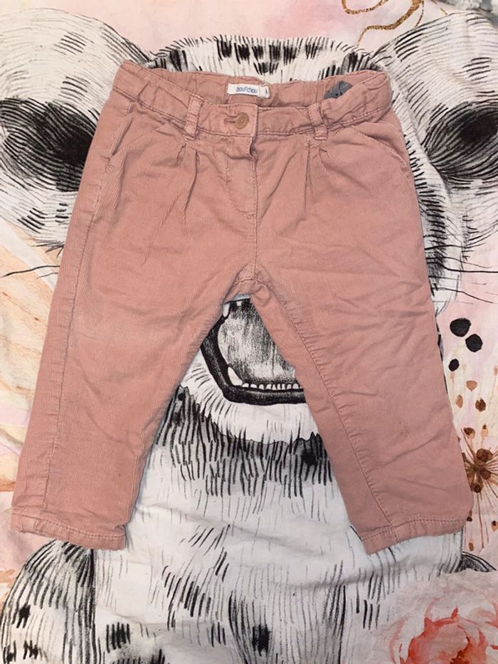 Pantalon velours, 12 mois, Bout’chou. - photo numéro 2