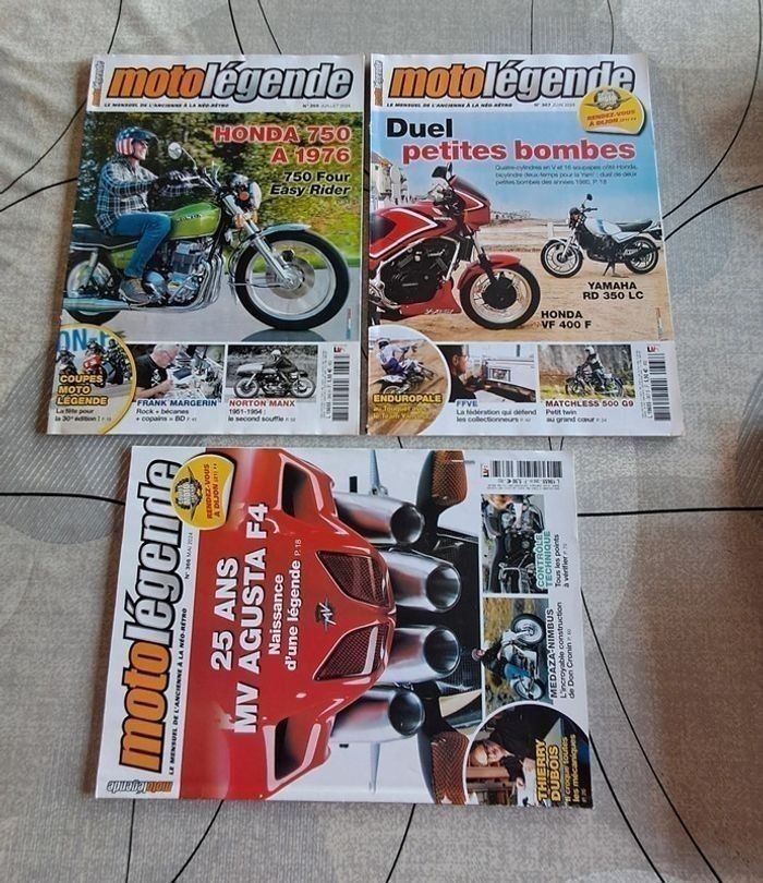 Lot magazines sur les motos *Moto légende* - photo numéro 3