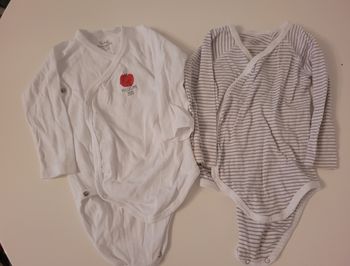 Lot de 2 body cadet rousselle