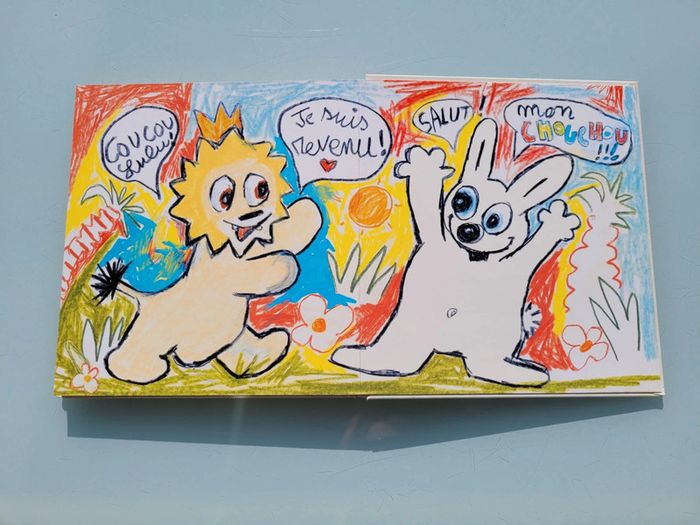 🐇 Lulu et le Roi Chouchou 🦁 couverture rigide, intérieur tout carton - photo numéro 9