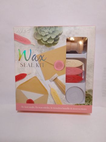 Kit sceaux ou cachets en cire x3