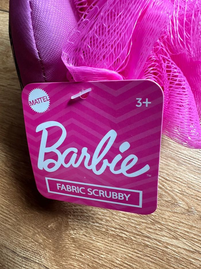 Fleur de douche et éponge Barbie - photo numéro 3