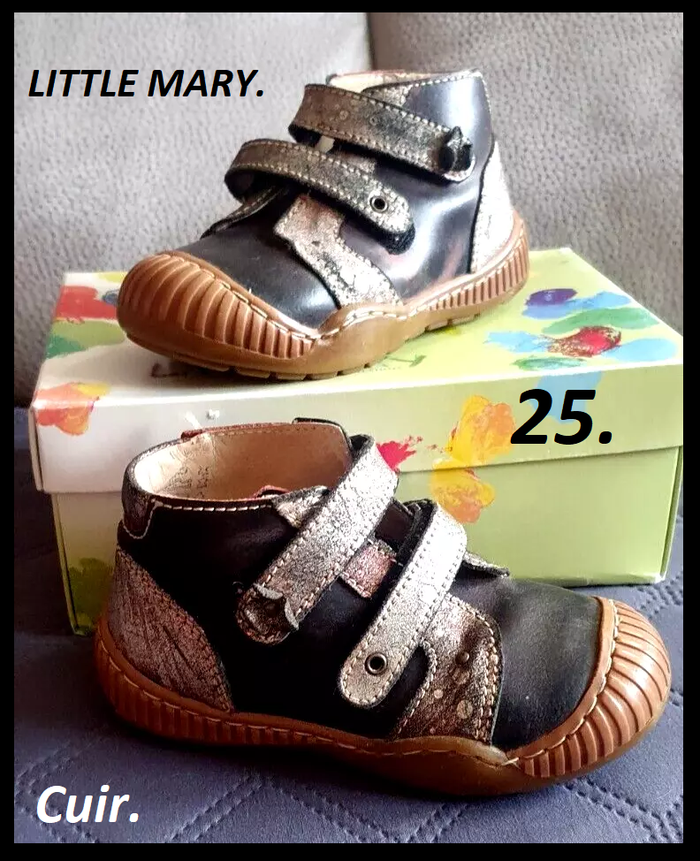 Paire de chaussures rose, prune Little Mary P: 25