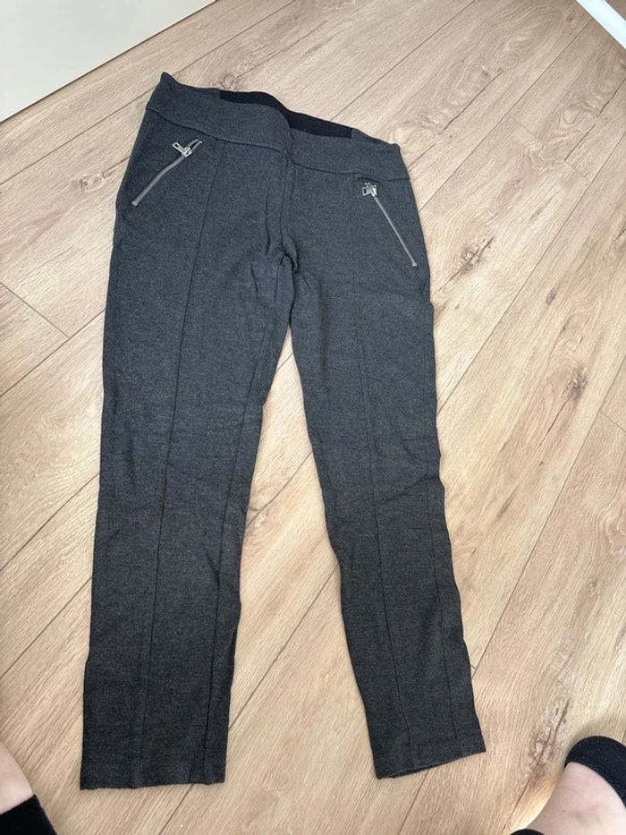 Pantalon élastique gris Pimkie femme taille M - photo numéro 2