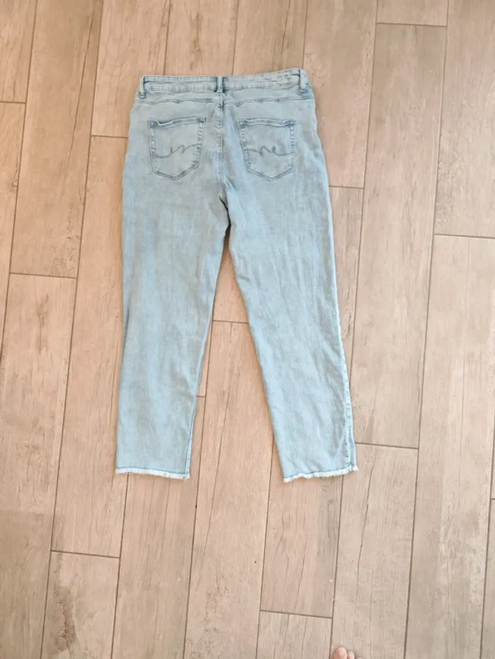 Jeans femme bleu clair taille 44 - photo numéro 4