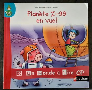 Livre Un monde à lire CP Planète Z-99 en vue