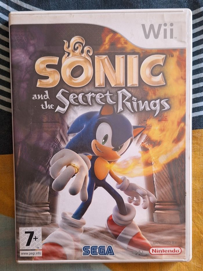 Jeu WII Sonic et le secret des anneaux - photo numéro 1