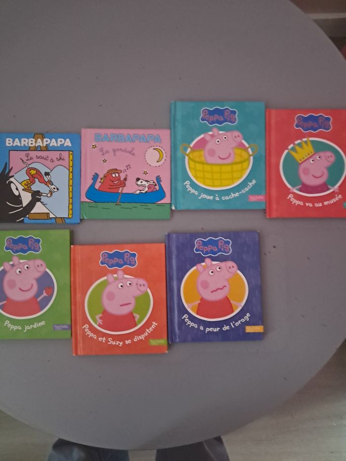 Peppa et barbe a papa