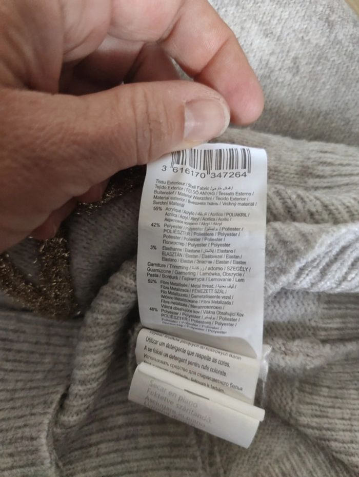Pull cerf camaïeu - photo numéro 5
