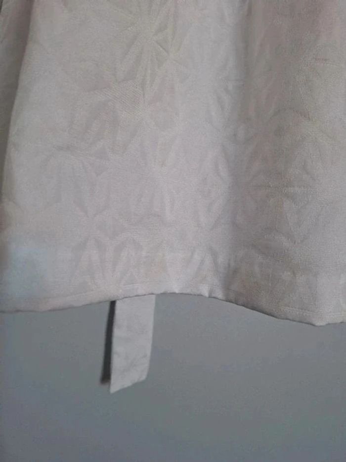 Robe chic motif jacquard blanc Okaïdi 6 ans - photo numéro 4