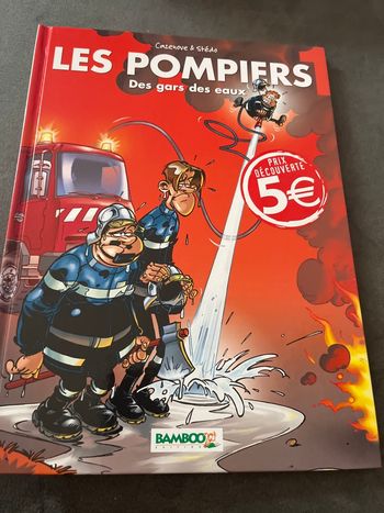 Livre bd les pompiers tome 1