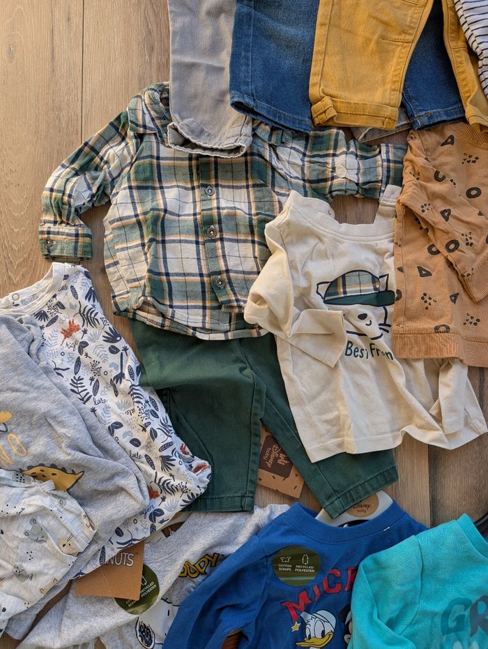 Lot vêtement garçon 6 mois automne hiver - photo numéro 3