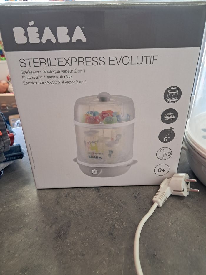 Stérilisateur beaba steril'express quasi neuf - photo numéro 2