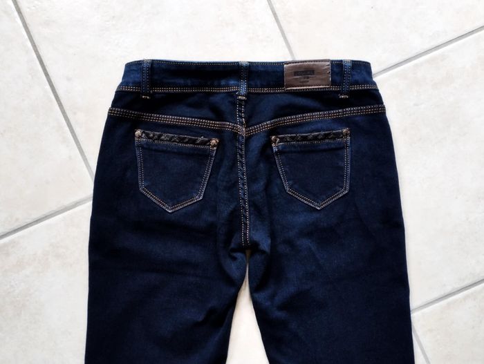 Jean Slim Taille Basse - Jovial - T38 - photo numéro 3